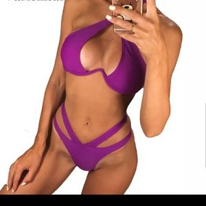 Sexy V-bar Bikini Set